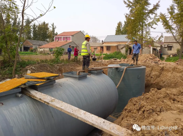 力鼎農(nóng)村污水處理設施建設迅速